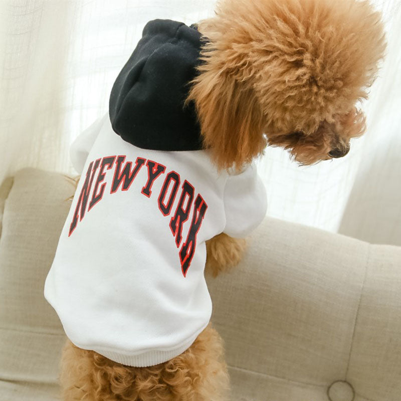 Terry Cotton Pet Hoodie Sweatshirt