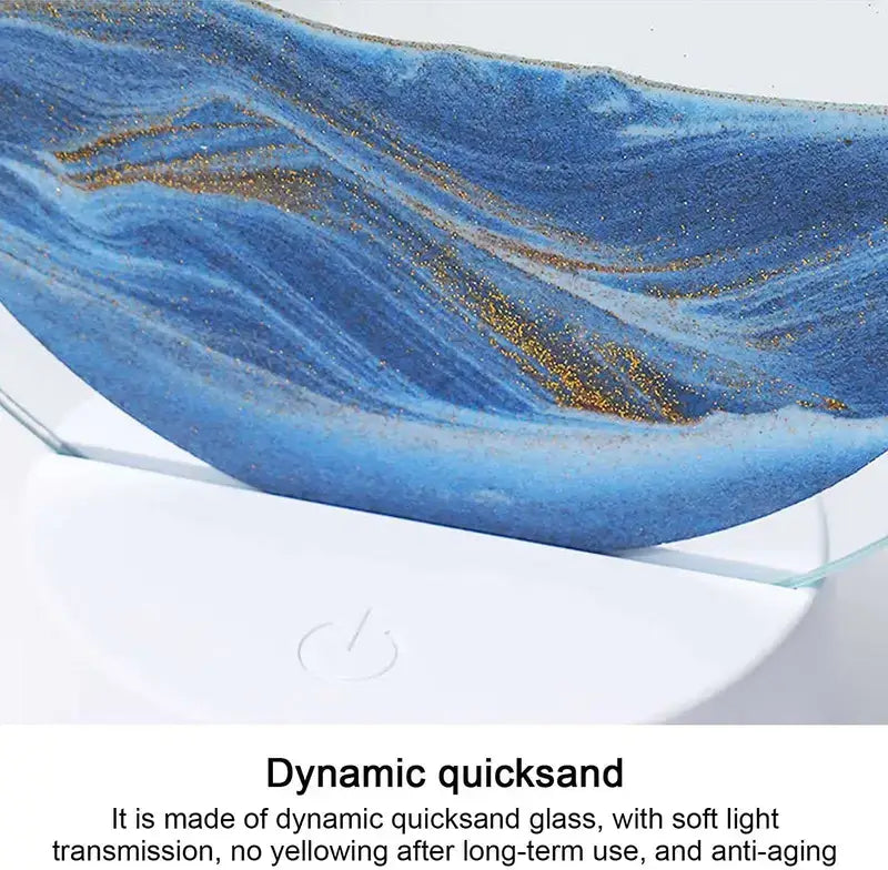 RGB LED Sandscape Table Lamp