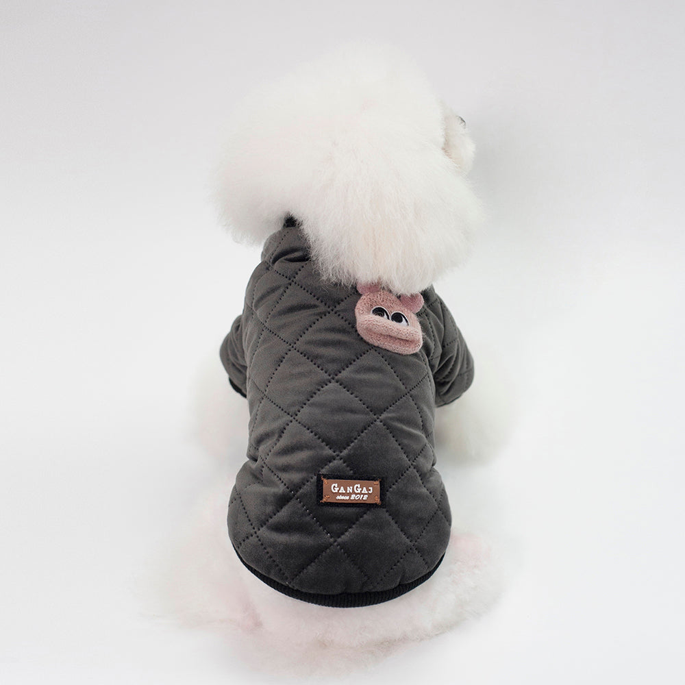 Plaid Jacket for Small Dogs — Stylish Autumn & Winter Dog Coat