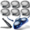 HQ8 Replacement Heads for Norelco Aquatec AT880 Electric Razor PT730 AT811 Blade for HQ8 Norelco Replacement Heads Shaver Upgraded for Norelco HQ8 Replacement Heads Razor Blades (Pack-6)