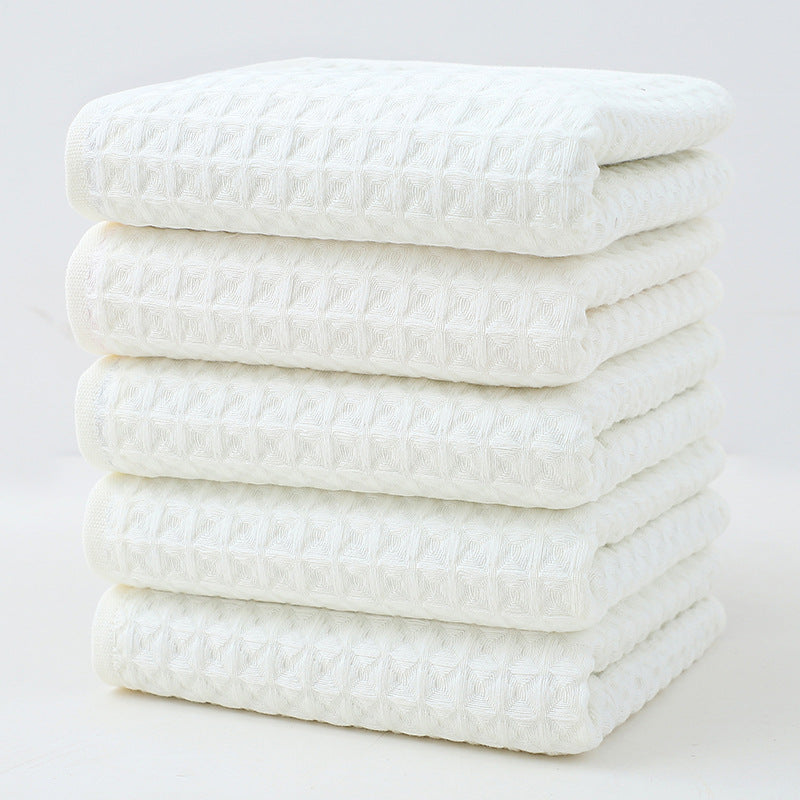 5-Pack Cotton Waffle Towels for Employee Gifts