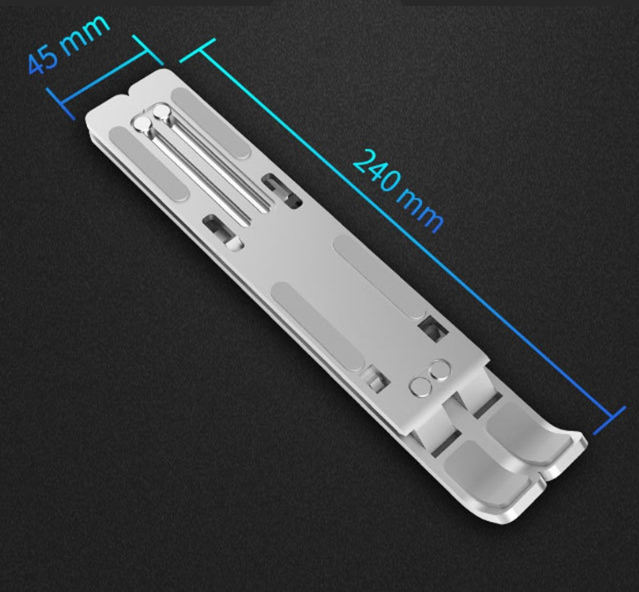 Adjustable Aluminum Laptop Stand with Six Heights