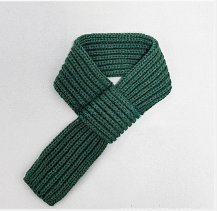 Wool Pet Scarf with Bow-Tie Detail