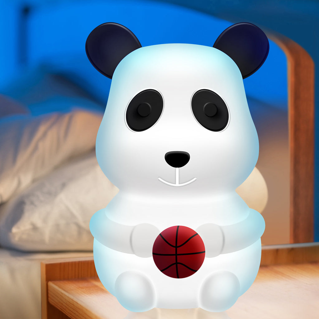 Silicone Charging Color-Changing Panda Night Light