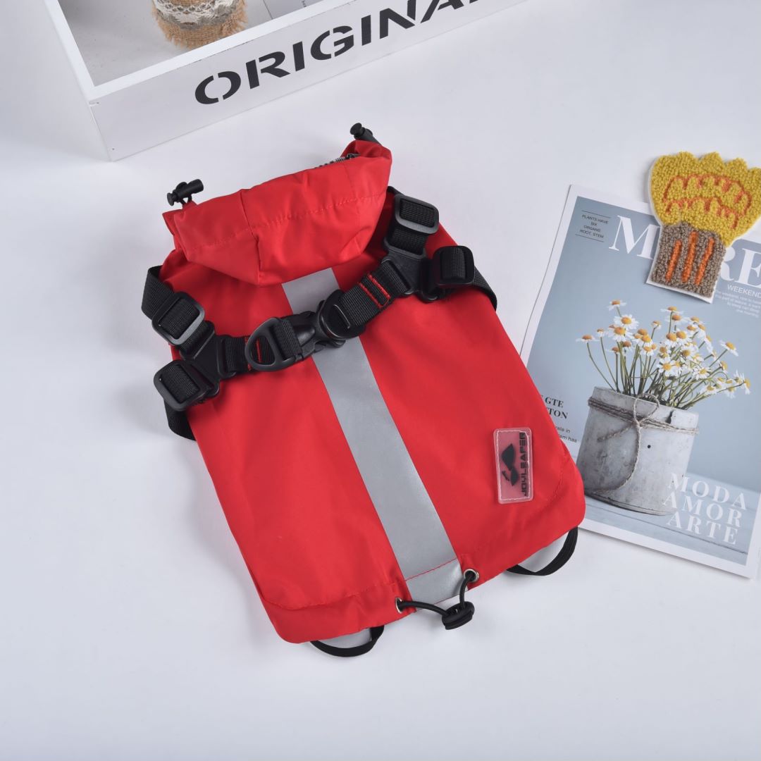 Dog Raincoat Windbreaker for Outdoor Walks