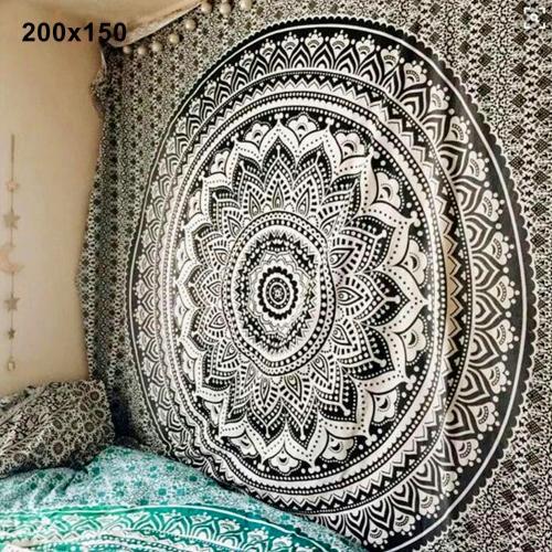 Bohemian Mandala Wall Tapestry And Yoga Mat Decor