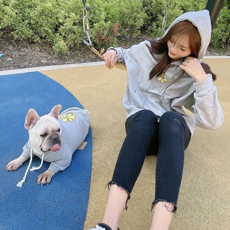 Matching Pet & Owner Lightweight Sweatshirt Set
