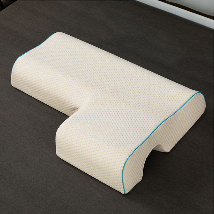 Couples Arched Cuddle Pillow with Memory Foam