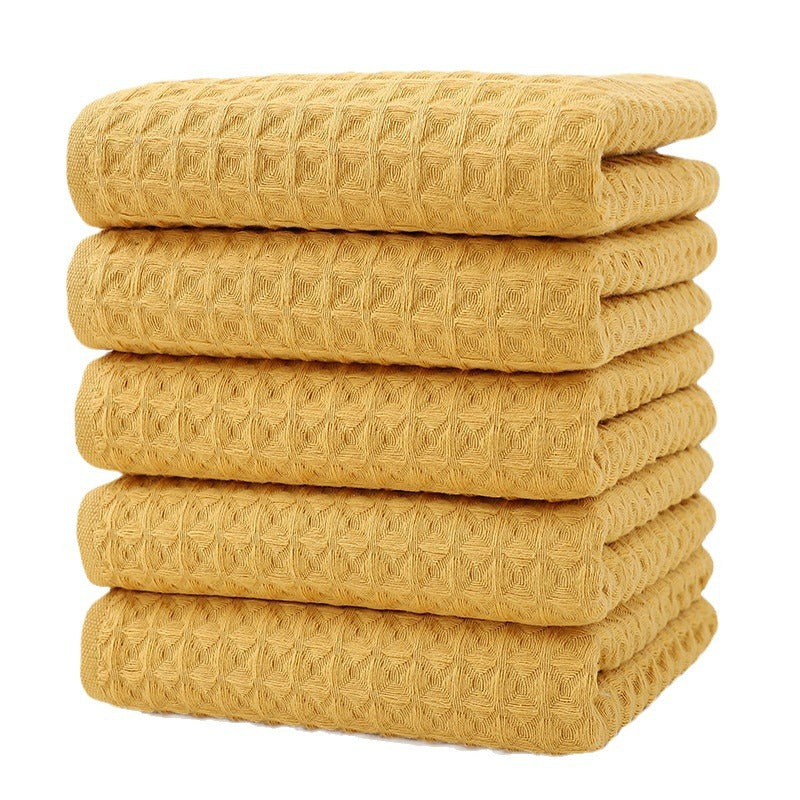 5-Pack Cotton Waffle Towels for Employee Gifts