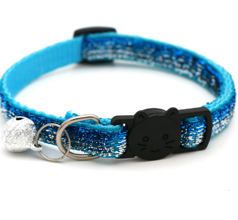 Adjustable Cat Collar with Bell, 19–32 cm