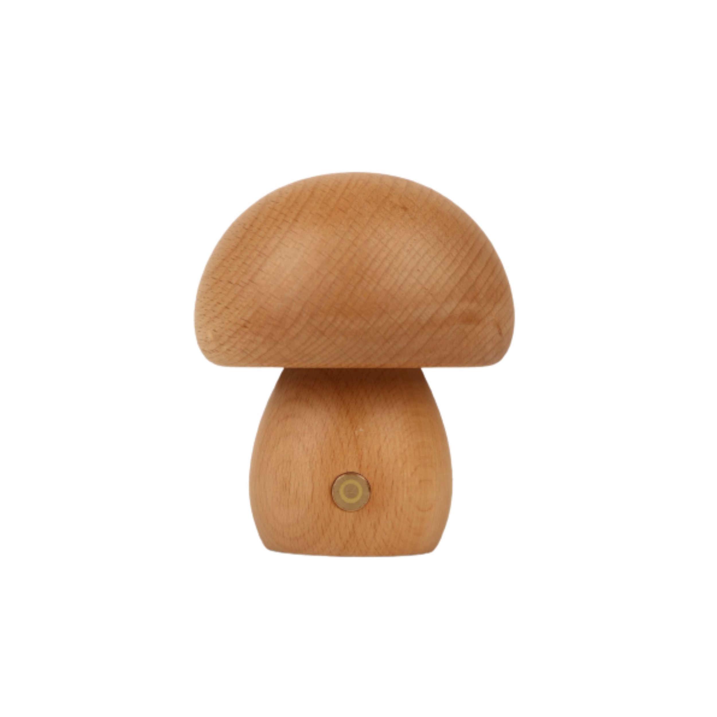 Rechargeable Wooden Mushroom LED Night Light
