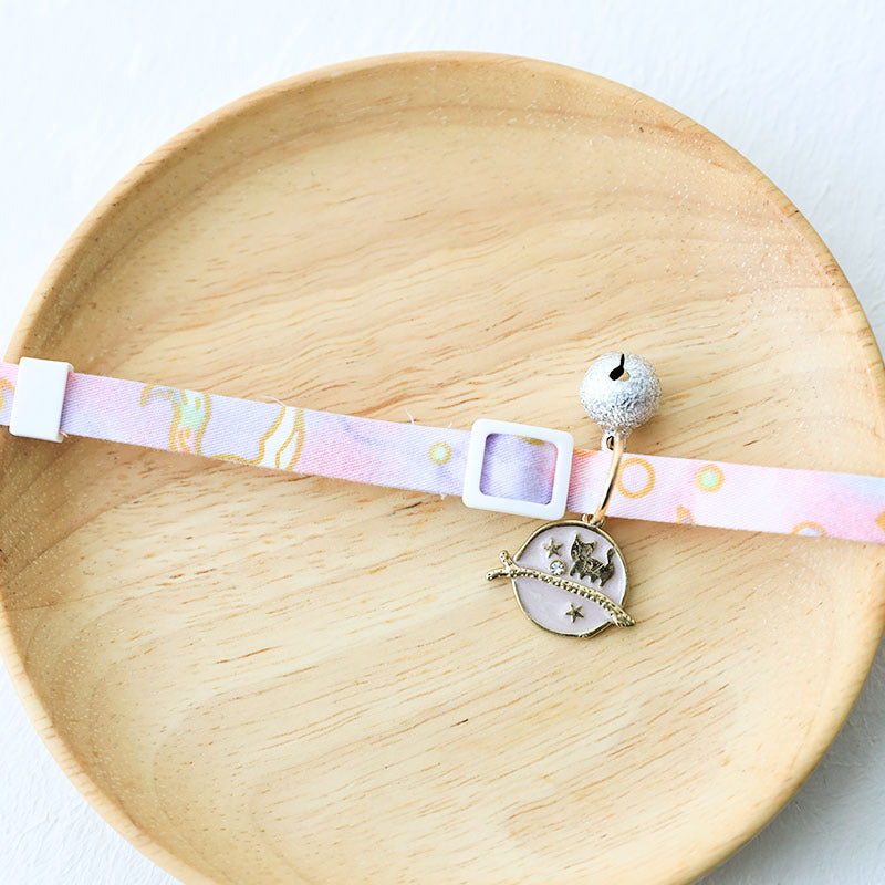 Cat and Small-Dog Collar with Silver Bell