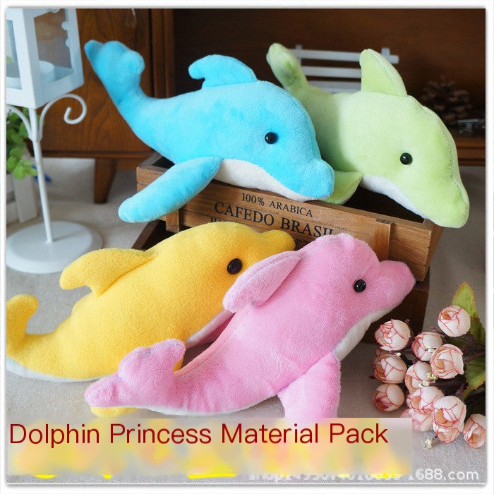 DIY Dolphin Princess Fabric Doll Kit