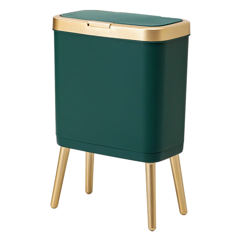 Nordic Style High Foot Trash Can for Home & Hotel