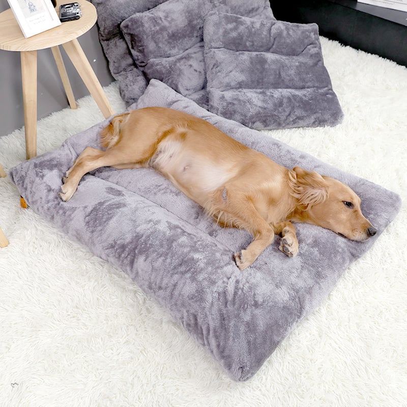 Short-Plush Dog Bed with PP Cotton