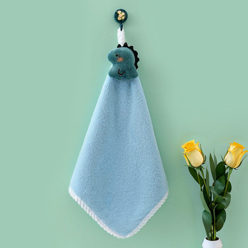 Hanging Absorbent Towel for Kids and Kitchen Use