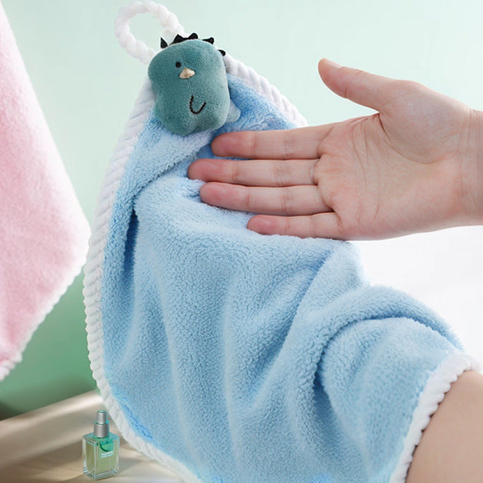 Hanging Absorbent Towel for Kids and Kitchen Use