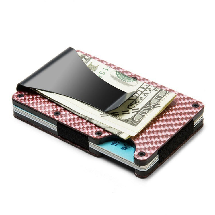 RFID Blocking Carbon Fiber Wallet and Card Holder