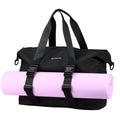SMILING BUDDHA Yoga Mat Bag for Women - Large Caryall Shoulder Tote for Gym Yoga Pilates O