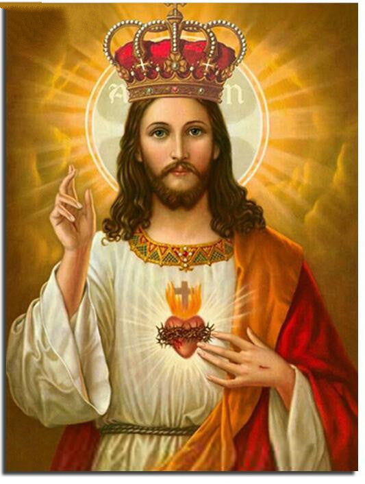 5D DIY Diamond Painting - Religious Jesus Embroidery Art