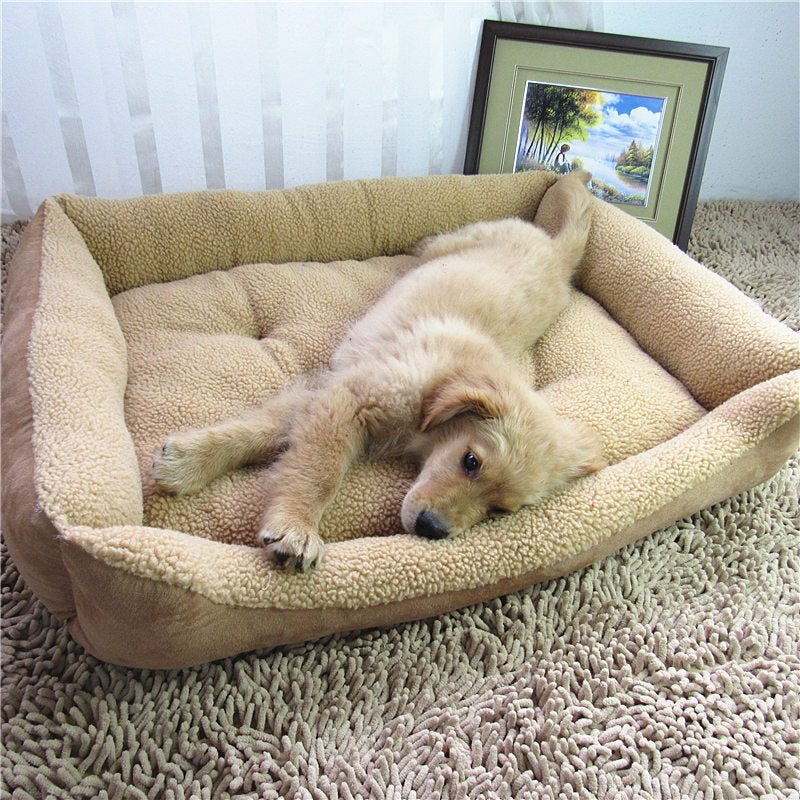 Teddy-Style Dog Bed and Pet Nest