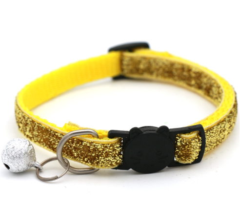 Adjustable Cat Collar with Bell, 19–32 cm