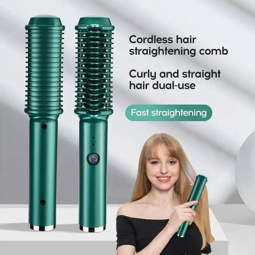 2-in-1 Heated Hair Styling Comb