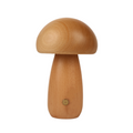 Rechargeable Wooden Mushroom LED Night Light