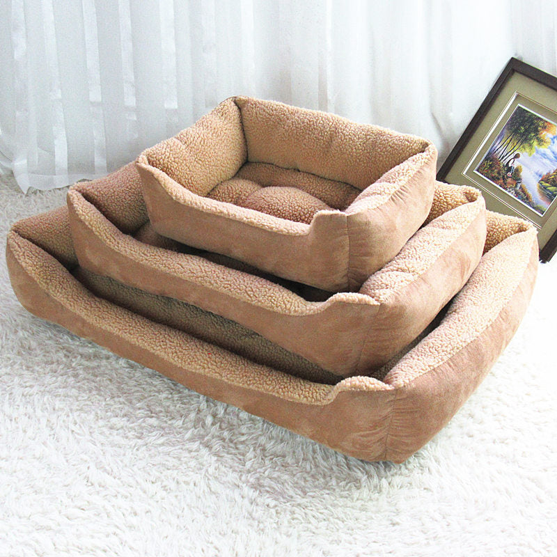 Teddy-Style Dog Bed and Pet Nest