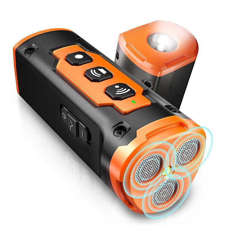 Ultrasonic Dog Repeller with Flashlight — Safe Anti-Bark & Dog Deterrent Device