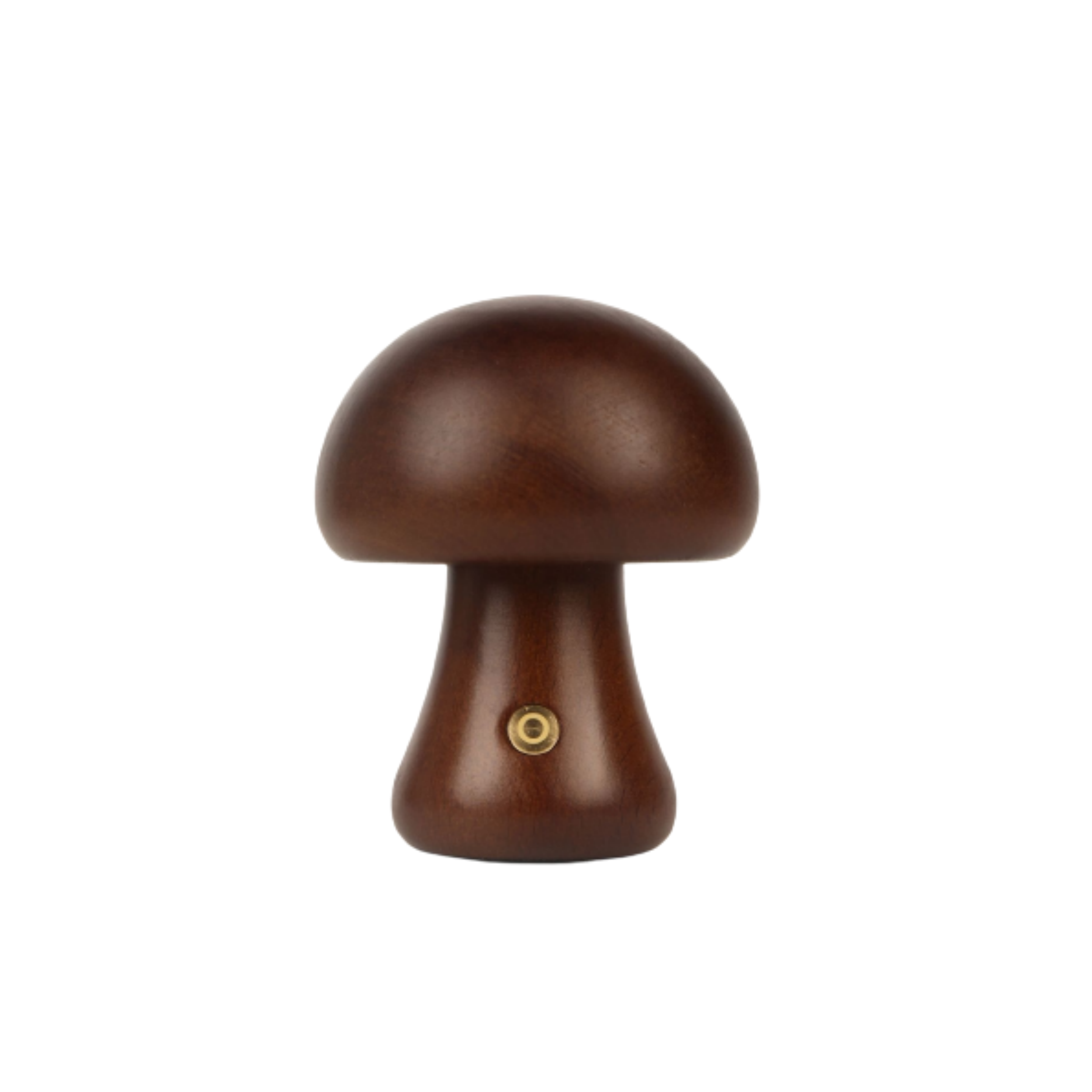 Rechargeable Wooden Mushroom LED Night Light