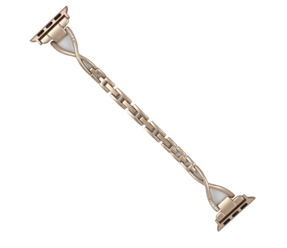 Diamond X-Type Stainless Steel Apple Watch Band
