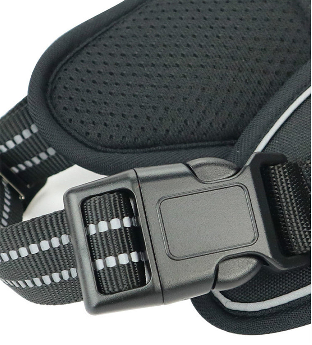 Dog Harness with Handle and Reflective Strip