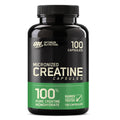 Optimum Nutrition Micronized Creatine Monohydrate Capsules Keto Friendly 2500mg 100 Capsul