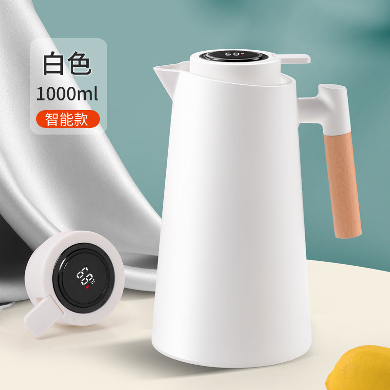 Smart Insulated Press-Top Water Jug with Glass Liner