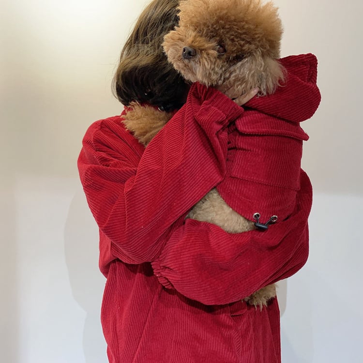 Family Style Corduroy Pet Jackets