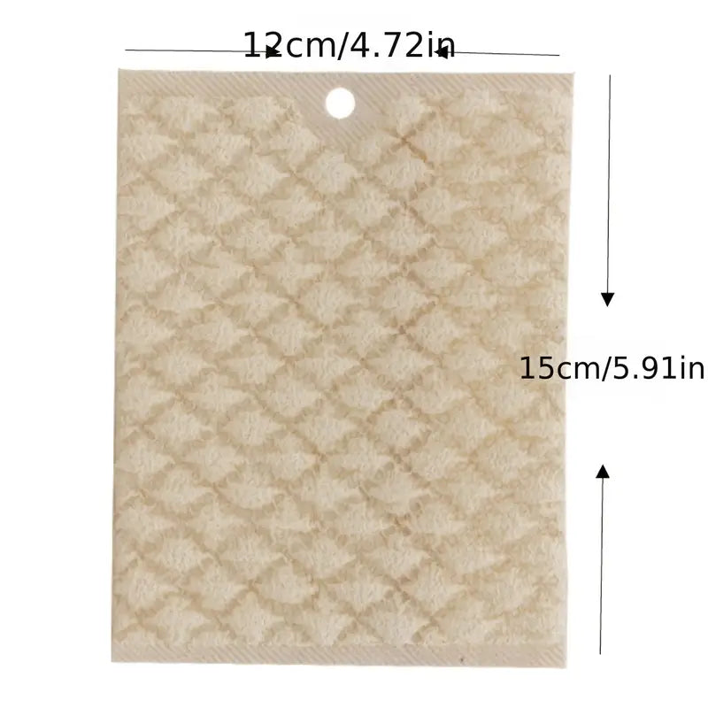 3pcs Cleaning Cloth Set for Household Use, Double Sided