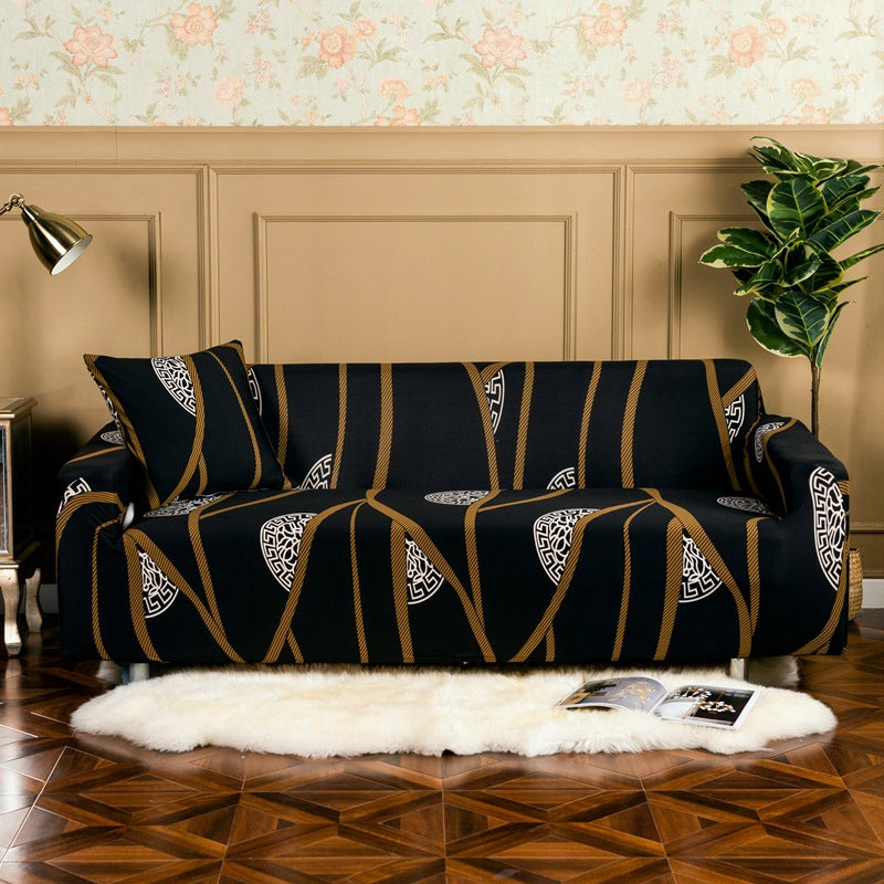 Elastic Sofa Cover Full Set for Christmas Decoration