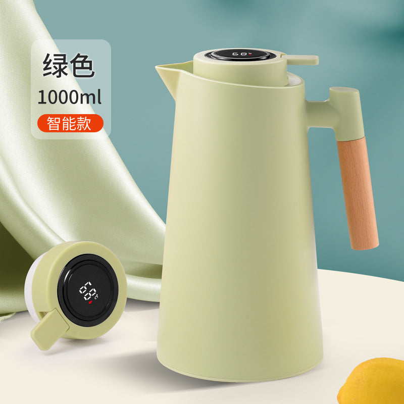 Smart Insulated Press-Top Water Jug with Glass Liner