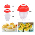 Egglettes Silicone Egg Cooker - Mini Steamer (Set of 6)