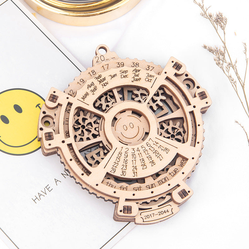 3D Wooden Puzzle Mechanical Model for DIY Gifts