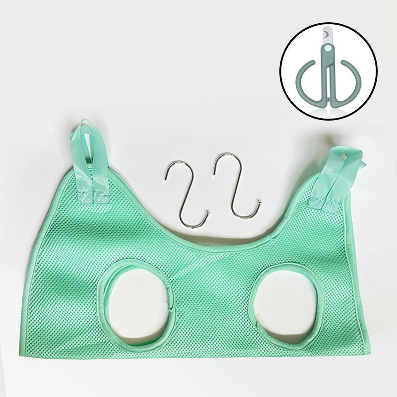 Pet Hammock for Cats - Nail Clipping and Bathing Bag