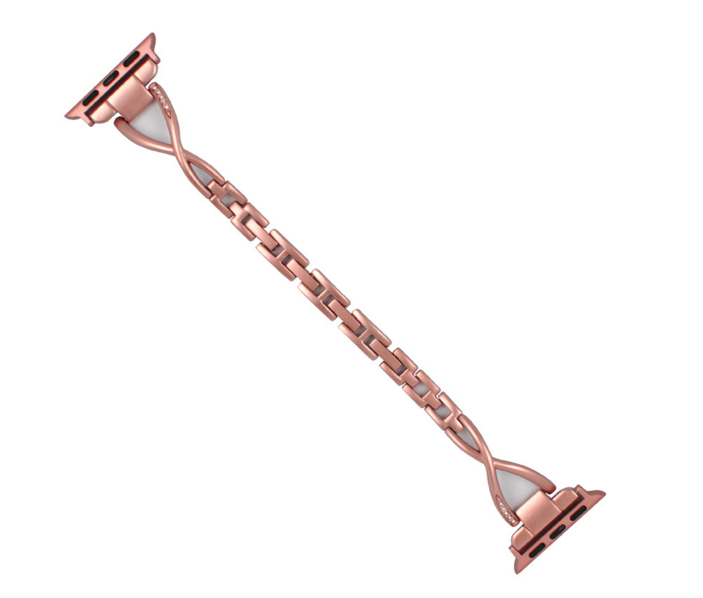 Diamond X-Type Stainless Steel Apple Watch Band