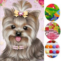 Dog-Themed Diamond Painting Decor Kit