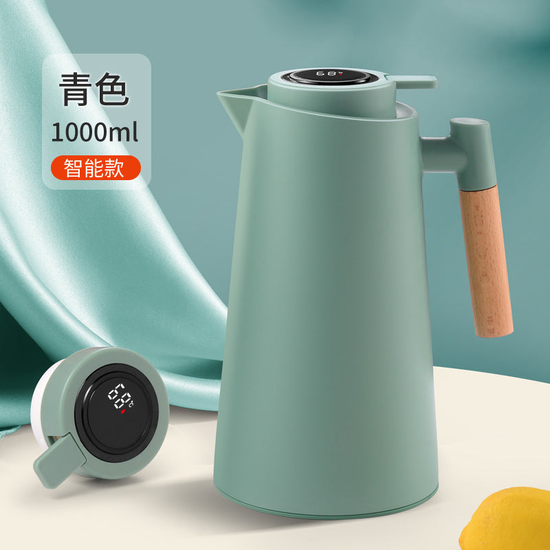 Smart Insulated Press-Top Water Jug with Glass Liner