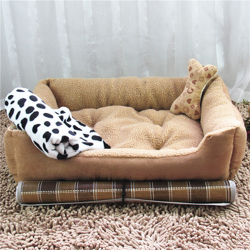 Teddy-Style Dog Bed and Pet Nest