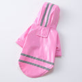 Wholesale PU Reflective Pet Raincoat for Small Dogs
