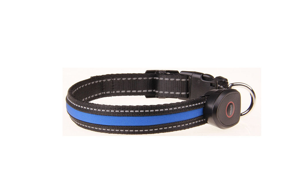 USB-Rechargeable Light-Up Dog Collar