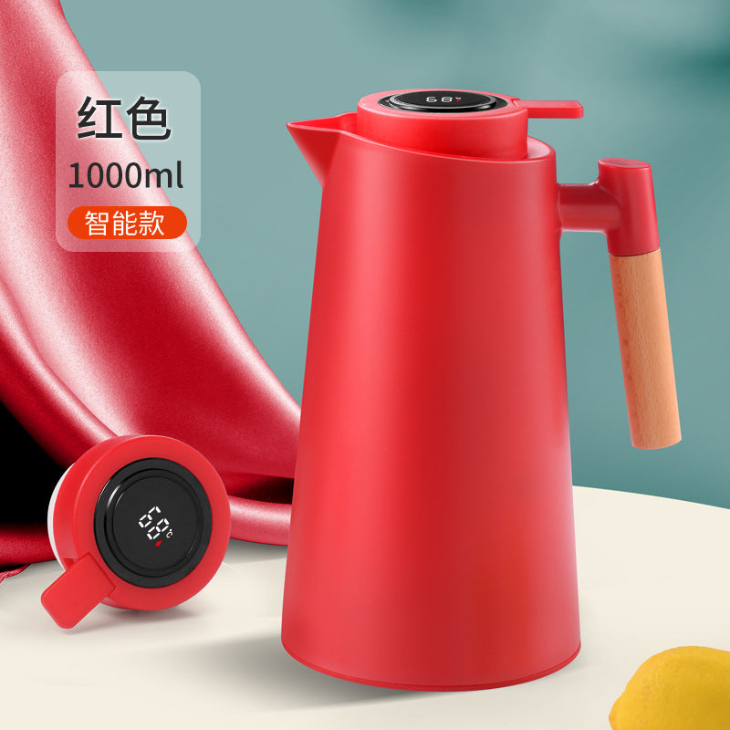 Smart Insulated Press-Top Water Jug with Glass Liner
