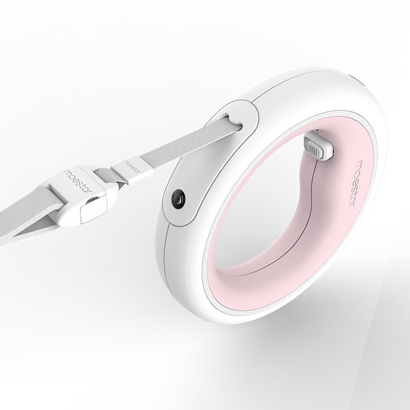 Luminous Retractable Dog Leash — LED Safety Rope for Night Walks